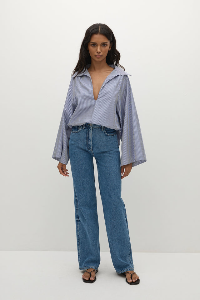 Straight Jean Indigo - Final Sale