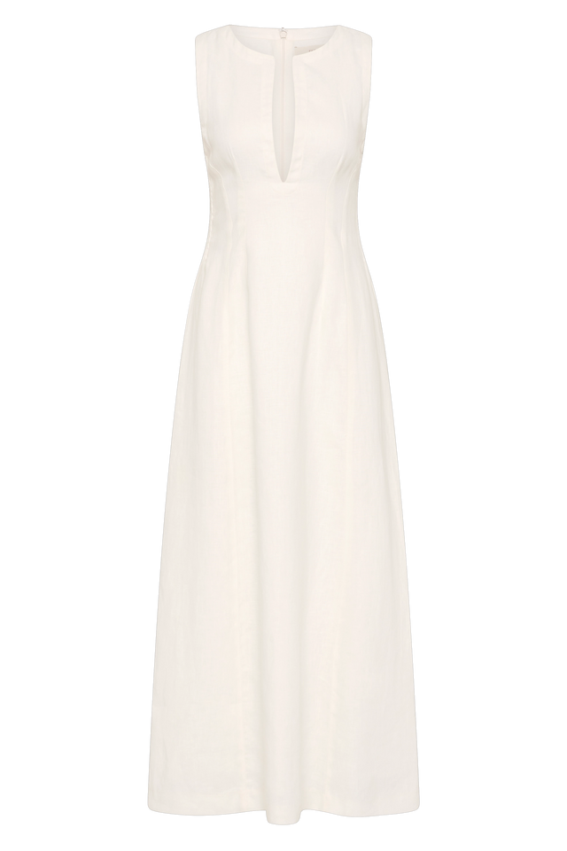 Melia Maxi Dress White