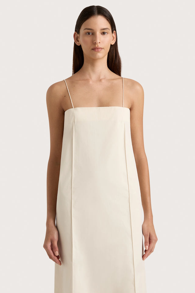 Etienne Midi Dress Off White