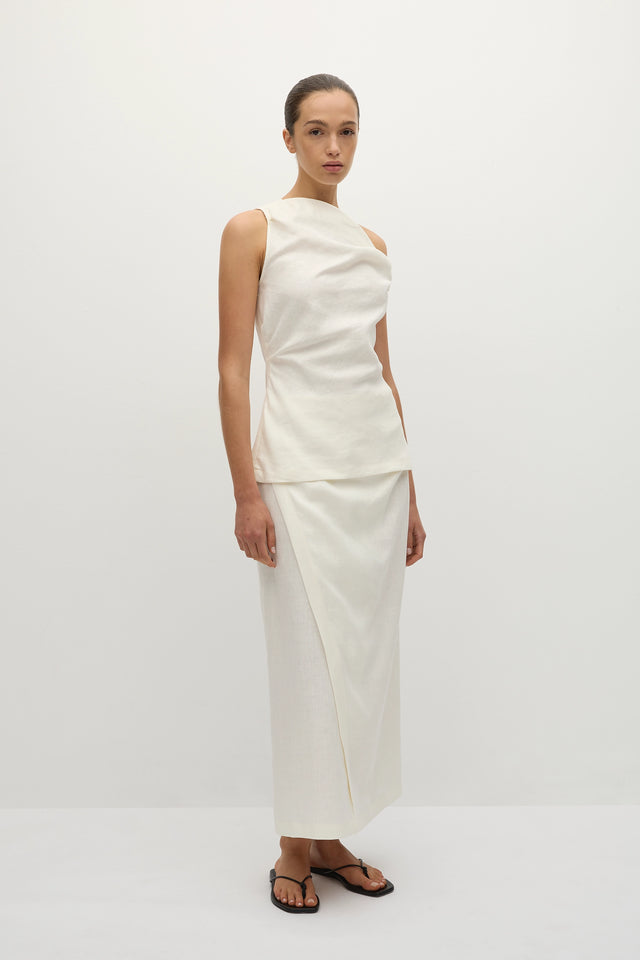 Suis Skirt White