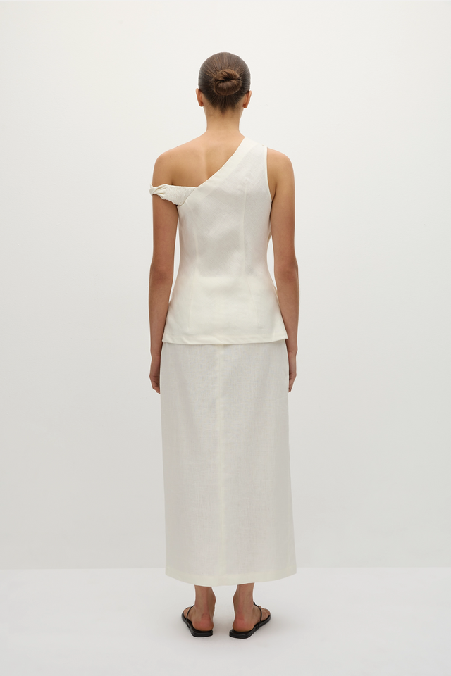 Suis Skirt White
