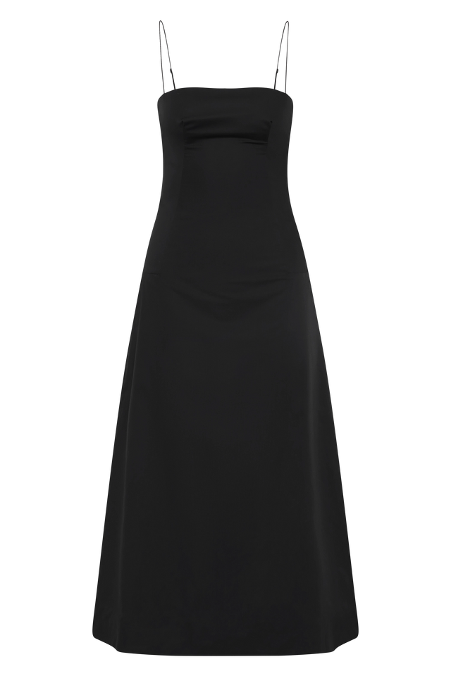 Ostano Midi Dress Black