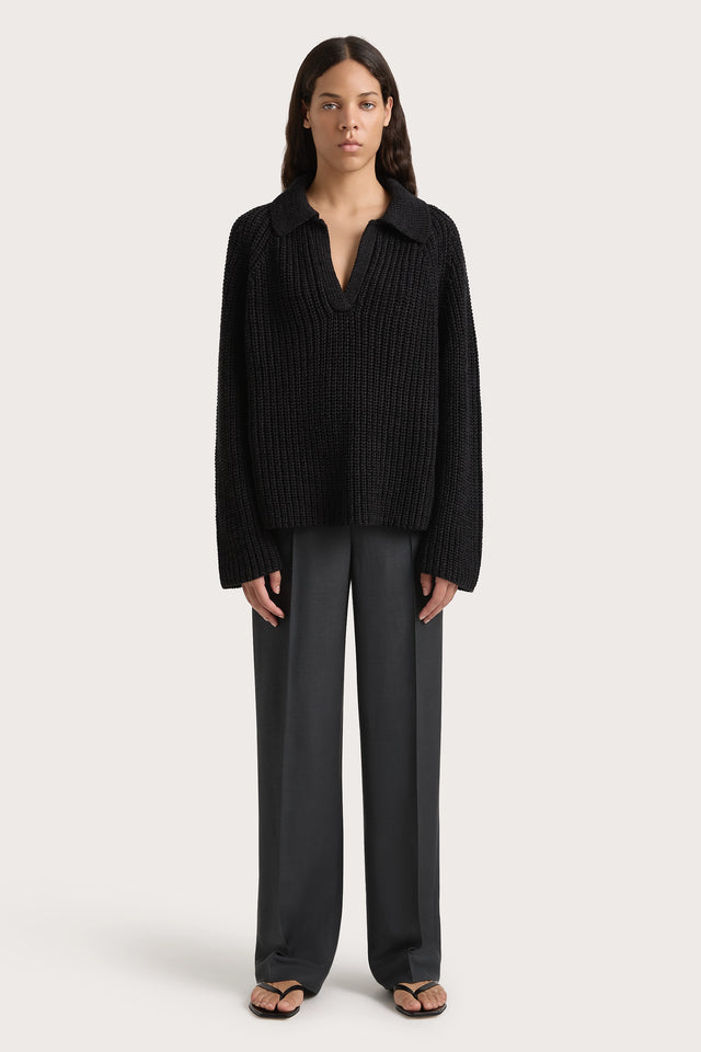 Colmier Sweater Charcoal - Final Sale