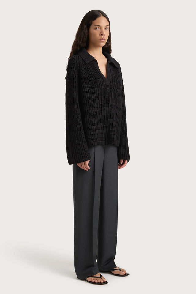 Colmier Sweater Charcoal - Final Sale