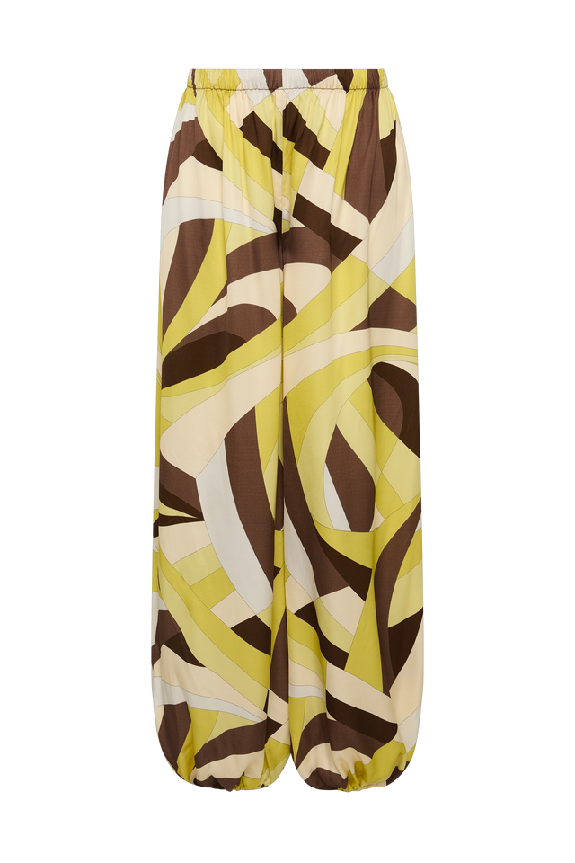 Kortez Balloon Pant Mila Geometric Print