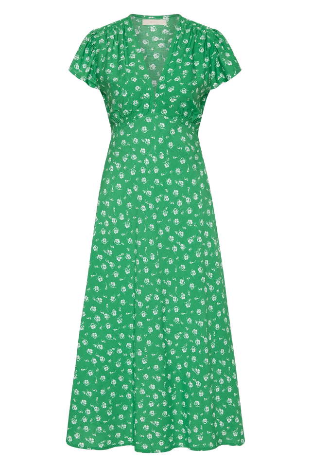 Doiret Midi Dress Green