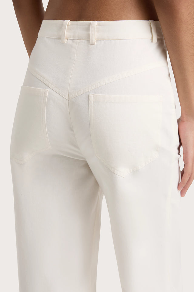 Diso Pant White