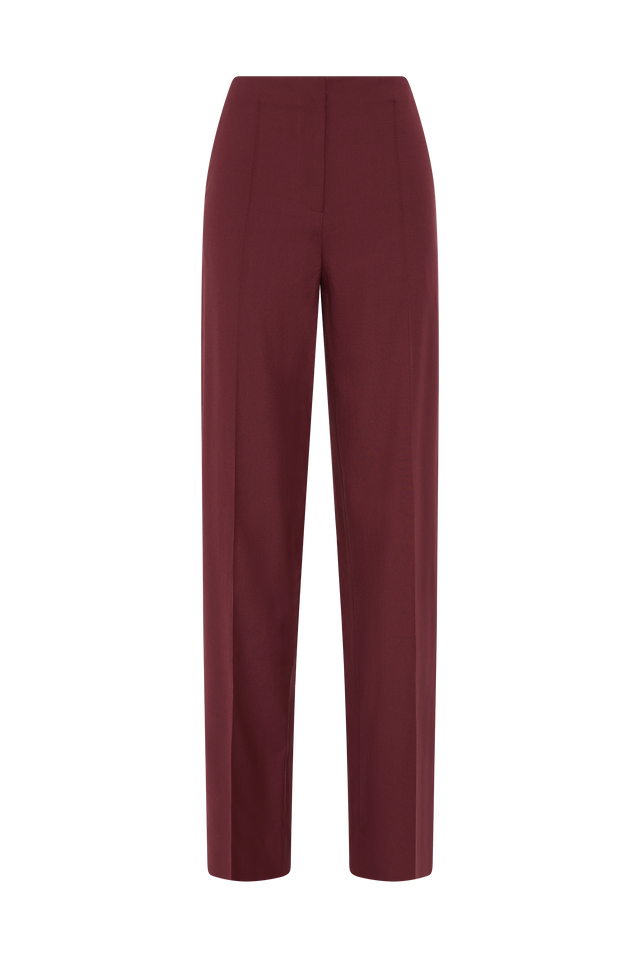 Emilie Trouser Bordeaux