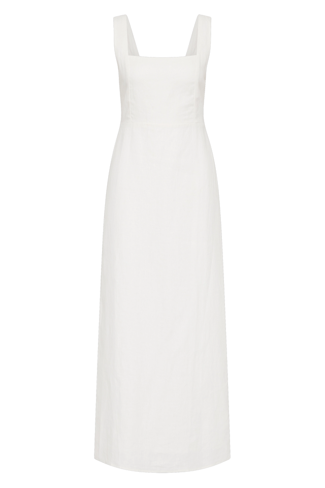 Lais Midi Dress White