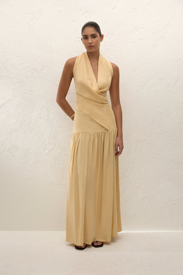 Blanca Maxi Dress Daffodil