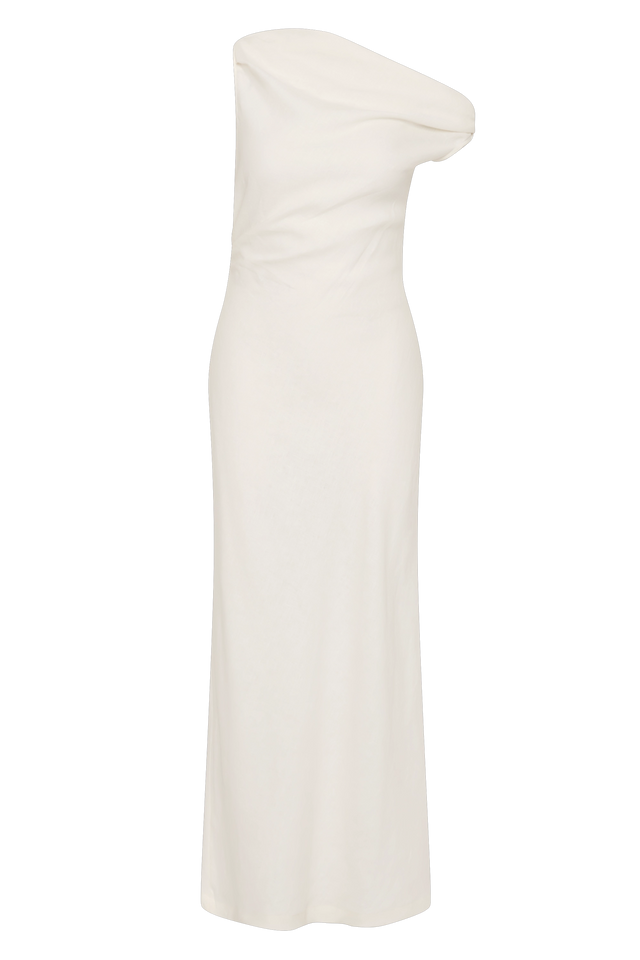Suis Midi Dress White