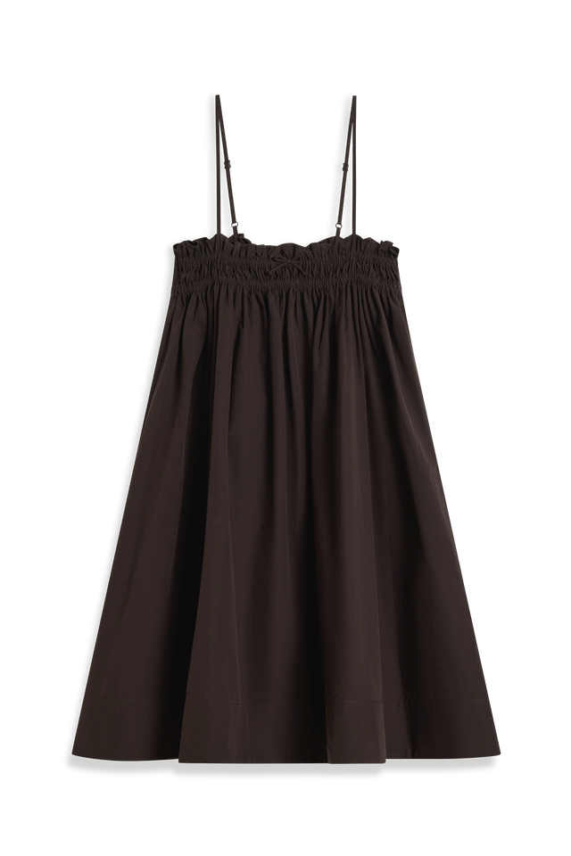 Adrianna Mini Dress Carob