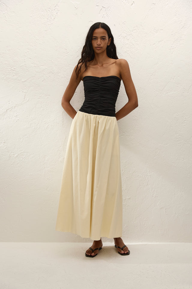 Sant Roc Maxi Dress Black Milk
