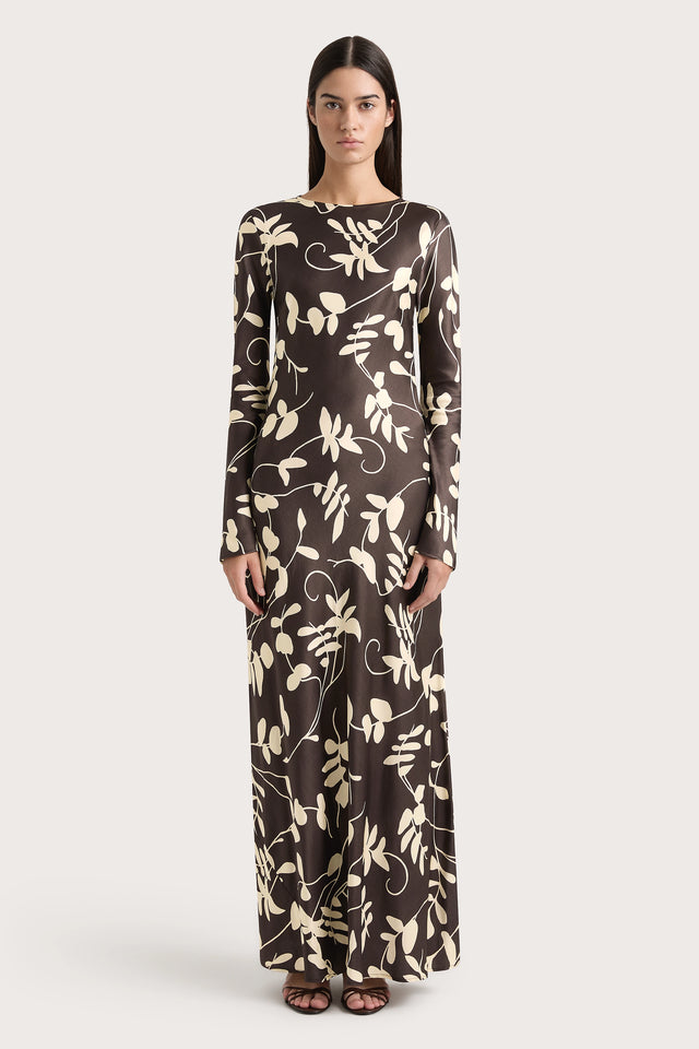 Faroe Maxi Dress Eden Print