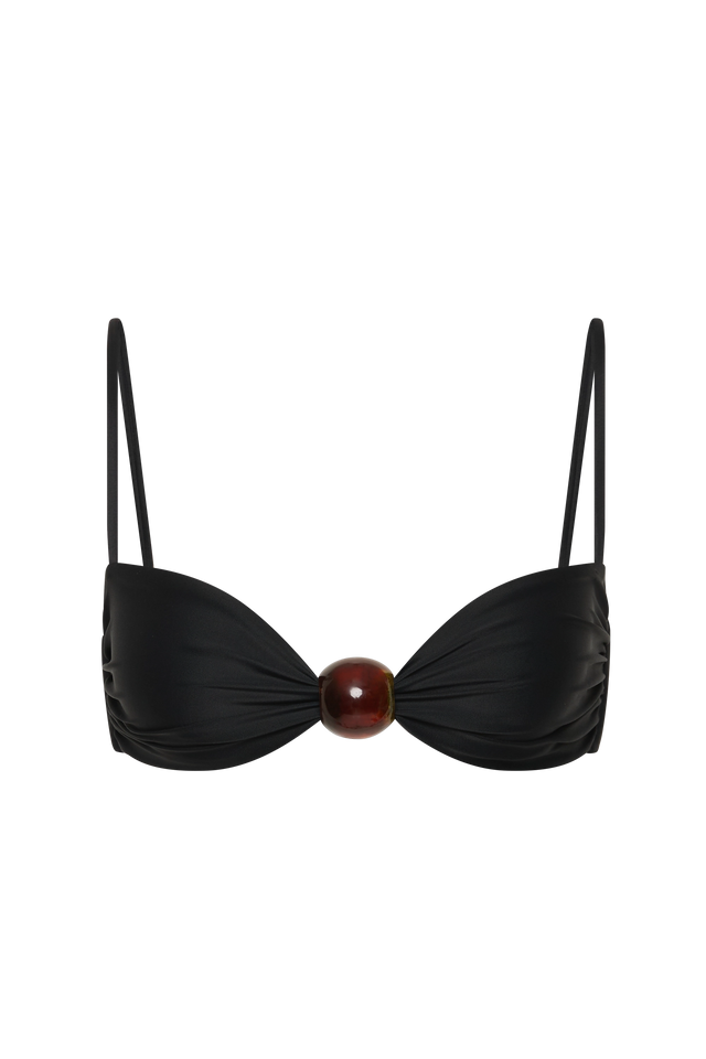 Isabella Bikini Top Black