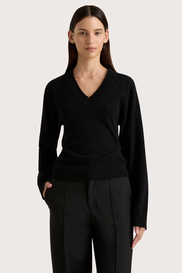 Frederikke Cashmere Sweater Black