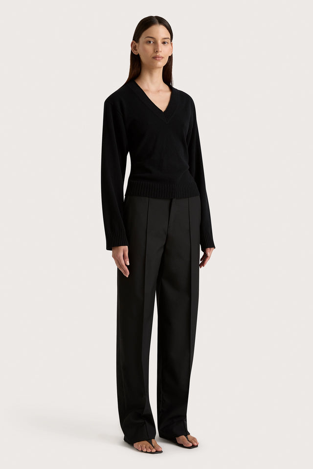 Frederikke Cashmere Sweater Black