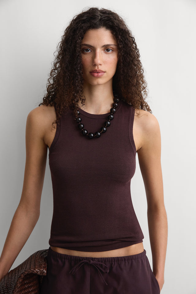 The Knit Tank Prune