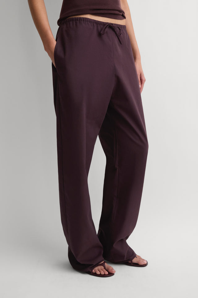 The Cotton Pant Prune