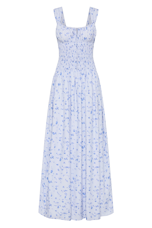 Yerres Maxi Dress Blossom Blue