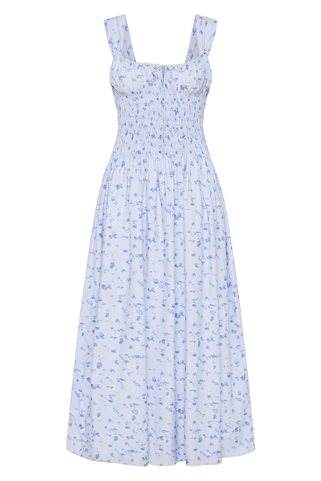 Yerres Midi Dress Blossom Blue