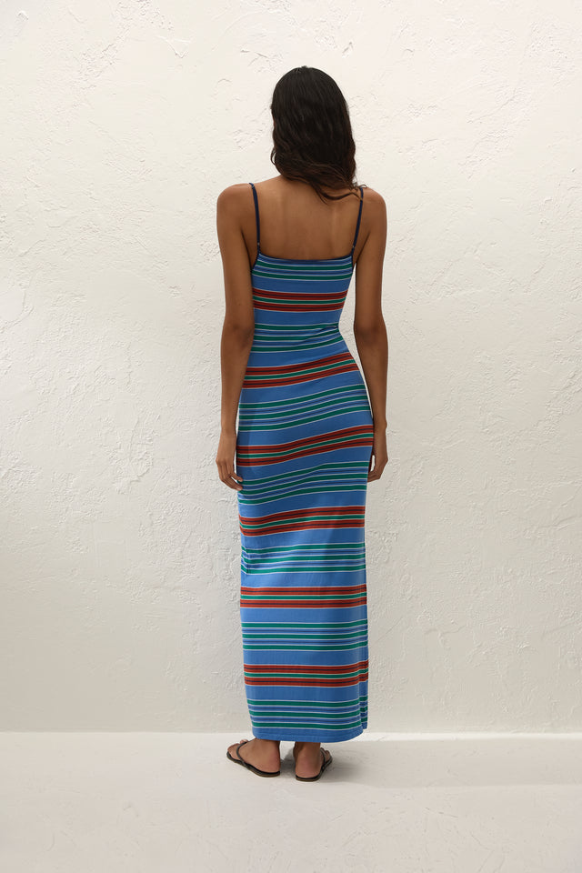 Lucy Maxi Dress Juan Stripe
