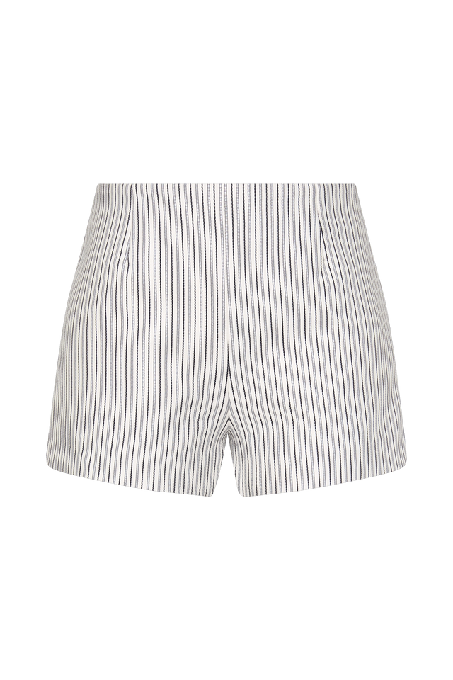 Noto Short Navy Stripe