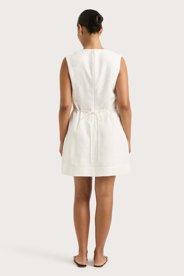 Daiane Mini Dress White