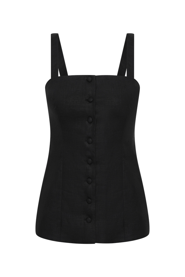 Corbiere Vest Black