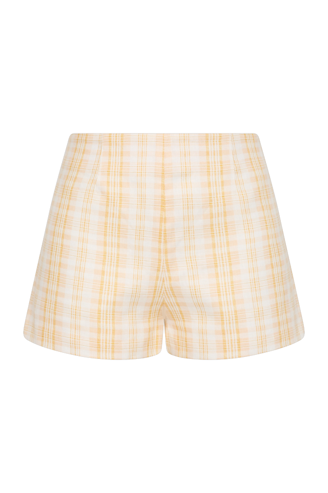 Lila Mini Shorts Piato Check