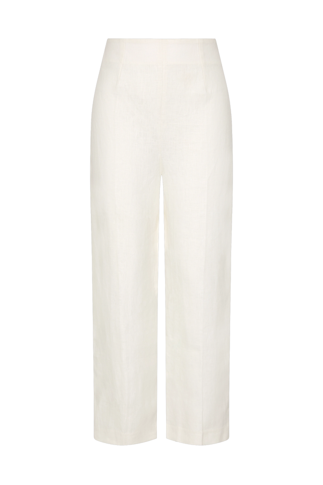 Claudine Pant White