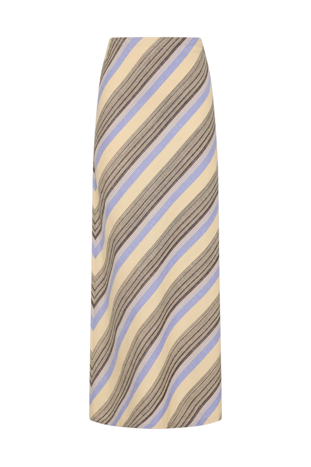 Elise Skirt Marine Stripe