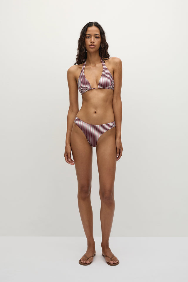 Bebe Bikini Bottom Clare Stripe