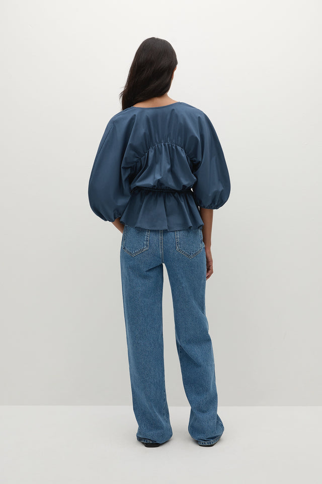 Sigrid Top Vintage Navy