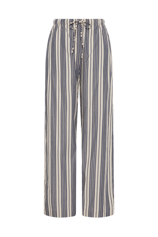 Rena Pant Antique Navy Stripe