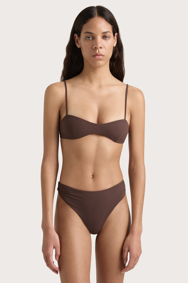 Evora Bikini Top Bistre