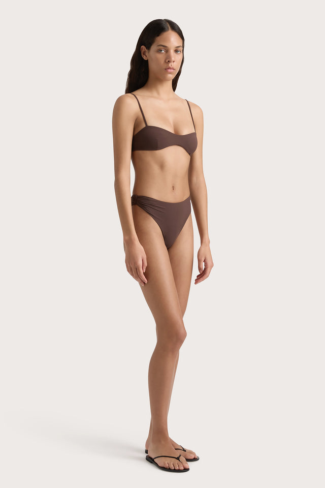 Evora Bikini Top Bistre