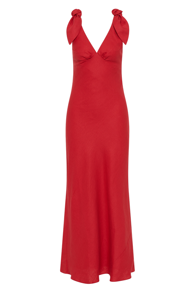 Solana Maxi Dress Red