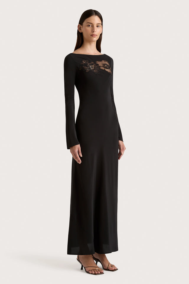 Biarritz Maxi Dress Black