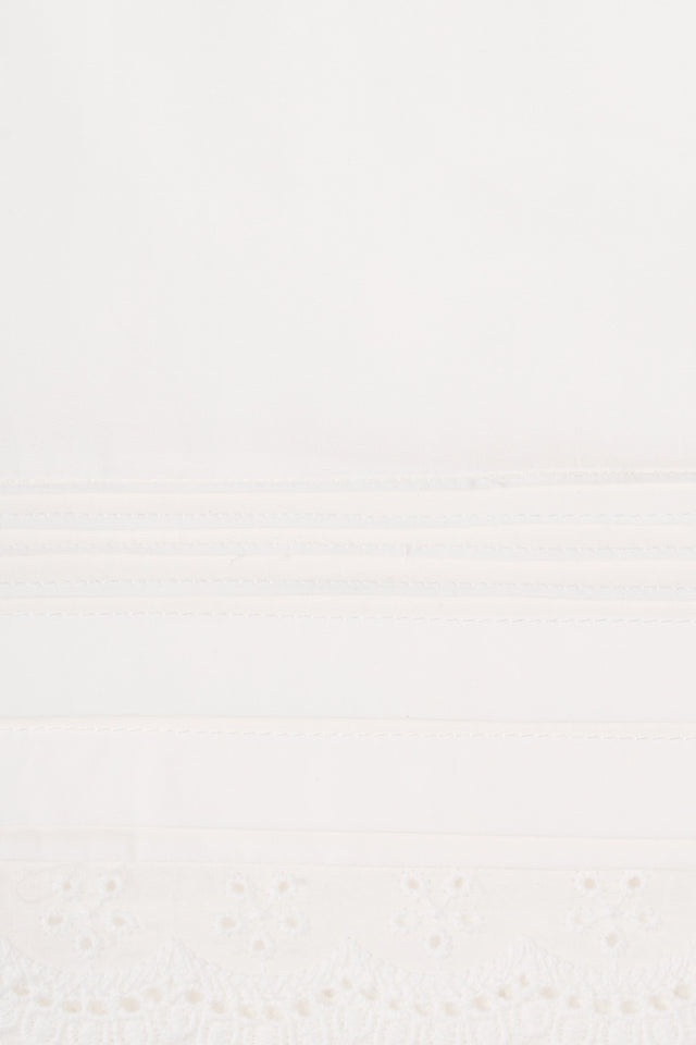 Dion Mini Dress Fiore Lace White