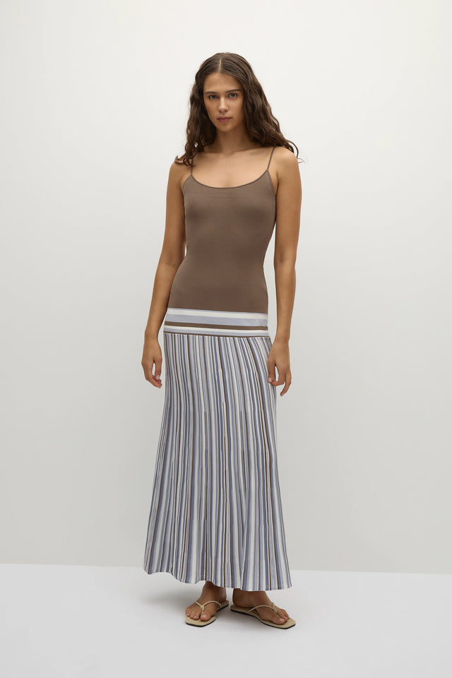 faithfull the brand citara maxi dress Embrace texture and colour with the Citara Maxi Dress in Cocoa by Faithfull the Brand. #cocoandlola