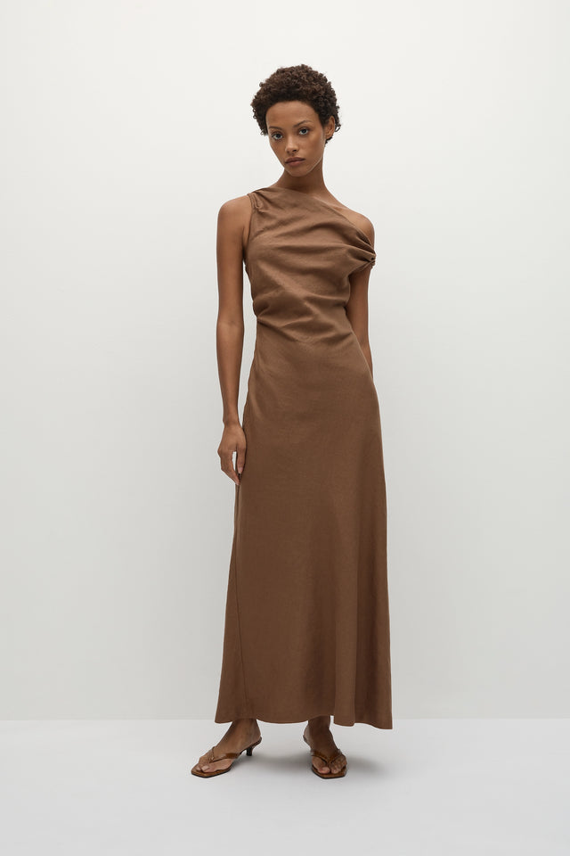 Suis Midi Dress Clay