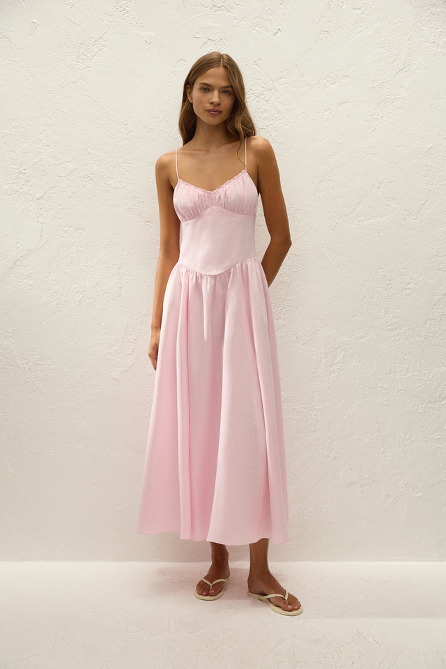 Vares Midi Dress Palazzo