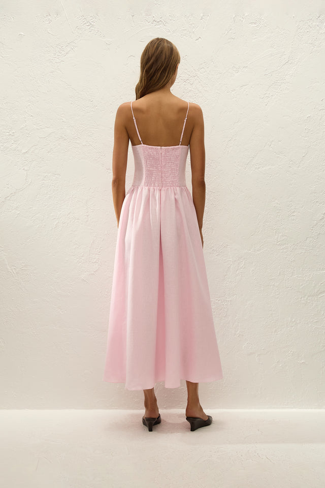 Vares Midi Dress Palazzo