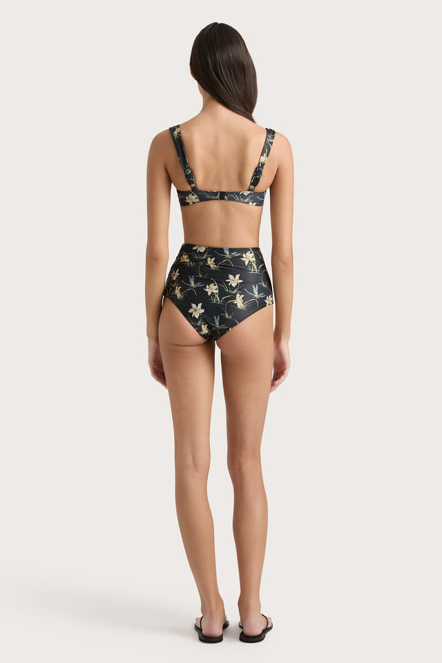 Bianca Bikini Bottom Daffodil Print