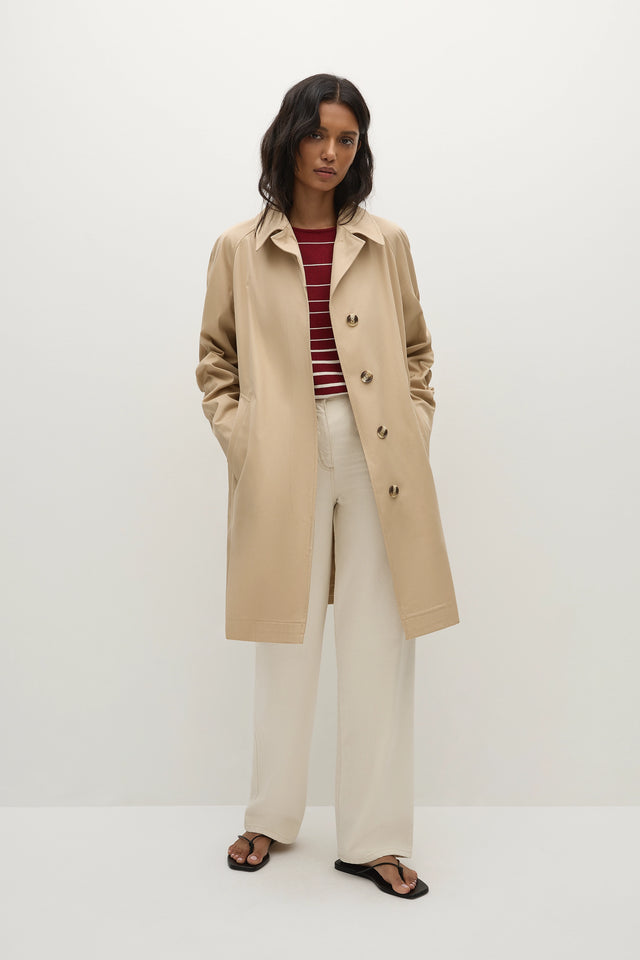 Henrik Coat Fawn