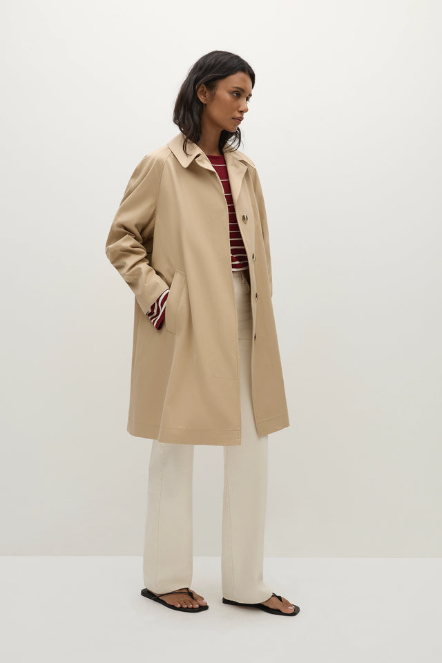 Henrik Coat Fawn