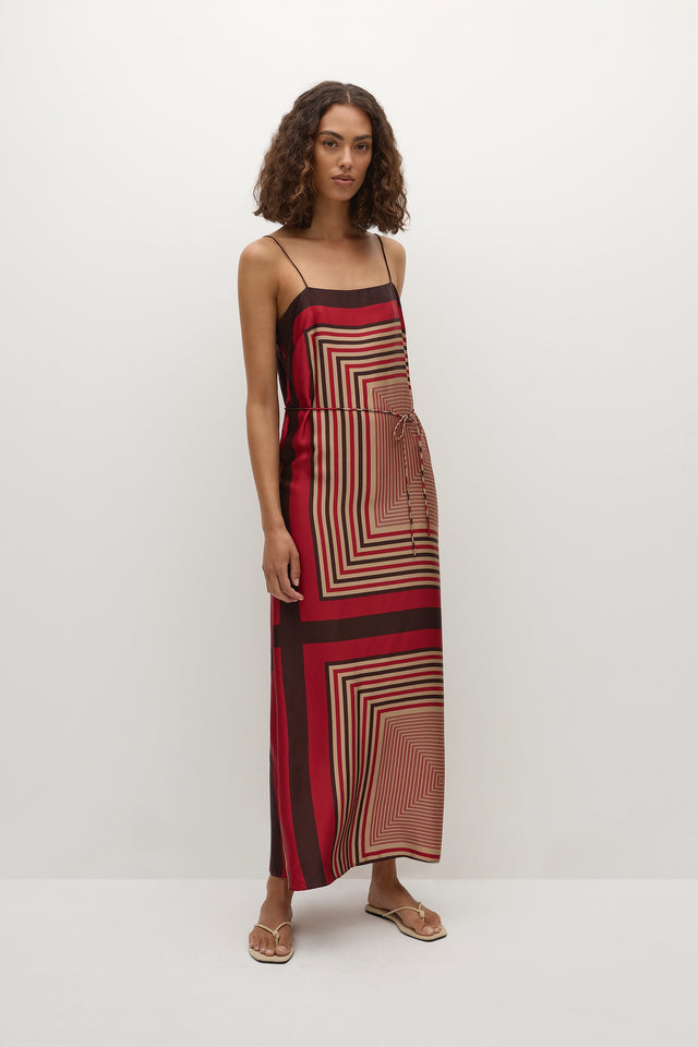 Svea Maxi Dress Ylva Print