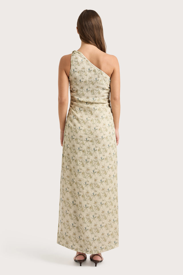 Jomana Midi Dress Daffodil Cream