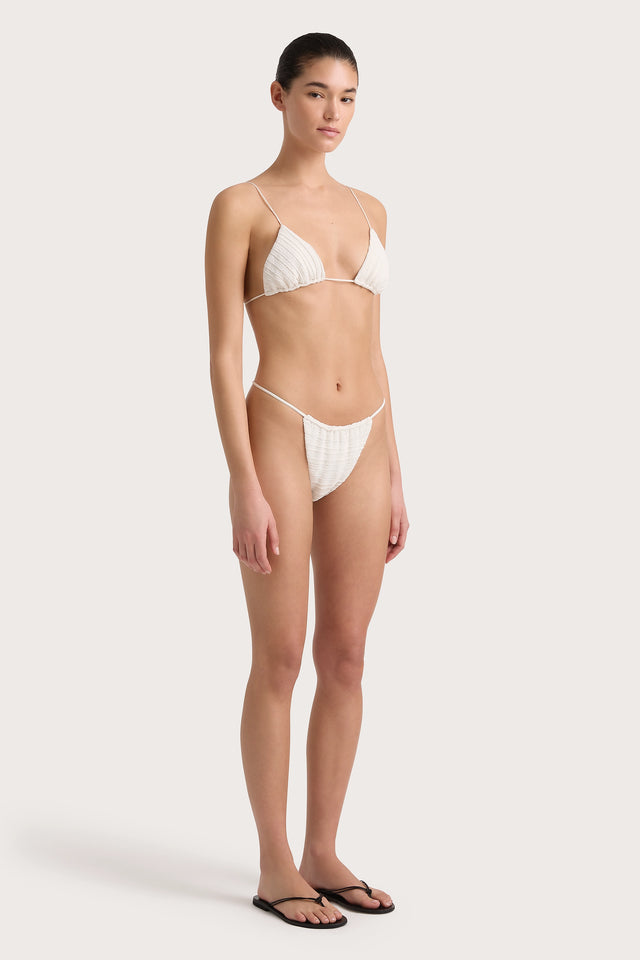 Brita Bikini Bottom White